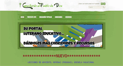 Desktop Screenshot of capacitandoalpueblodedios.org